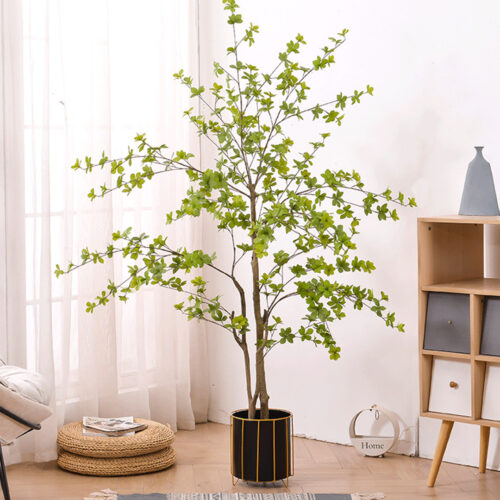 4x 150cm Green Artificial Indoor Watercress Tree Fake Plant Simulation Decorative - Image 4