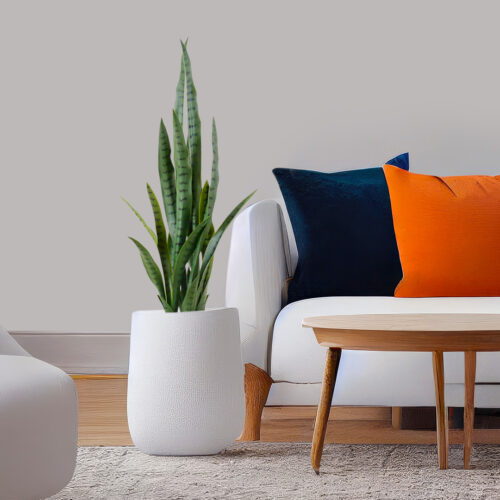 4x 95cm Sansevieria Snake Artificial Plants with Black Plastic Planter Greenery Decor - Image 5