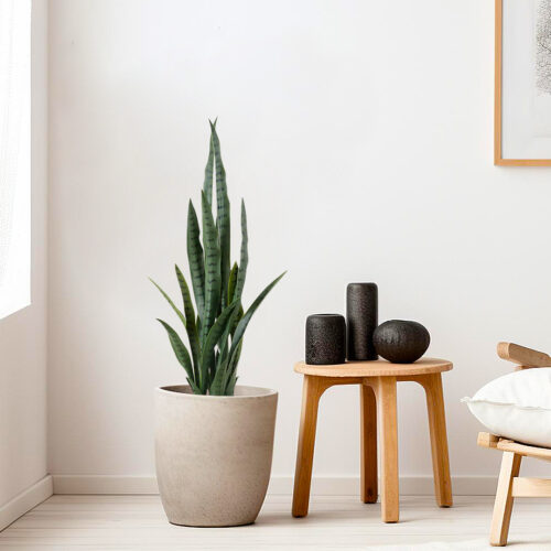 4x 95cm Sansevieria Snake Artificial Plants with Black Plastic Planter Greenery Decor - Image 6