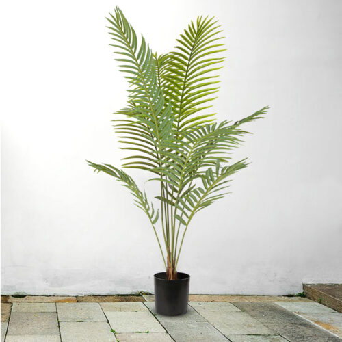 4x 180cm Green Artificial Indoor Rogue Areca Palm Tree Fake Tropical Plant Decor - Image 3