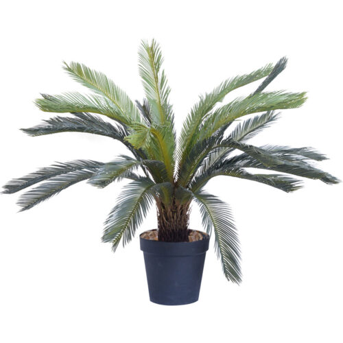 4x 155cm Artificial Indoor Cycas Revoluta Cycad Sago Palm Fake Decoration Tree Pot Plant - Image 2
