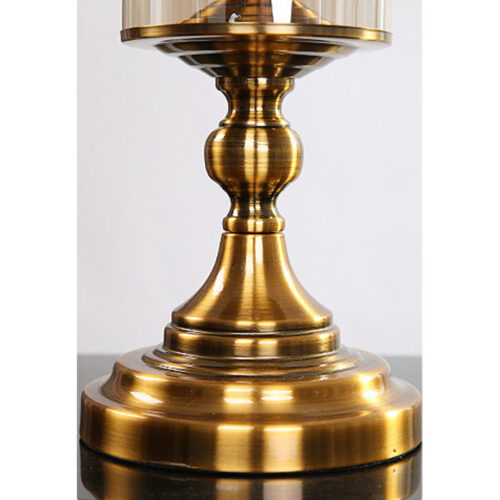 33.5cm Gold Nordic Deluxe Candlestick Candle Holder Stand Pillar Glass /Iron - Image 10