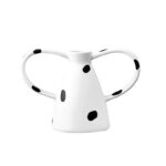 23.5x11cm Ornament Vase with Polka Dot Handicraft Decorations Decor