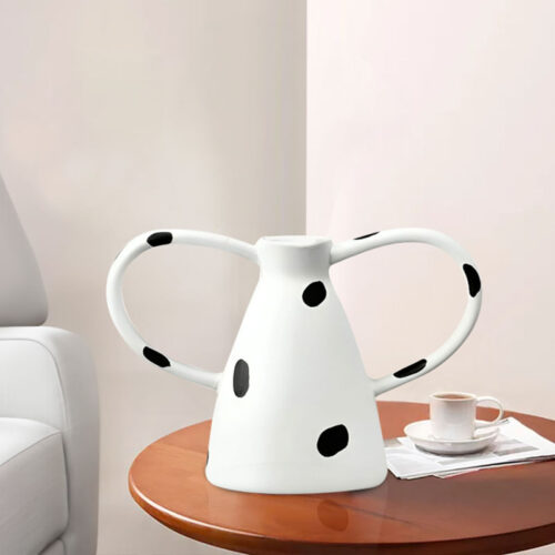 23.5x11cm Ornament Vase with Polka Dot Handicraft Decorations Decor - Image 4