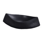 37x12.5cm Ornament boat shaped plate ceramic food decoration Serving Tray For Kitchenware