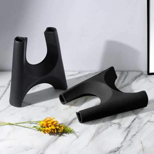 42x39cm Ornament Modern Minimalist Bottle Holder Cylindrical Stand Plant Pots - Image 3