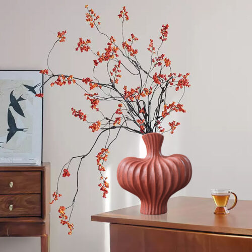 25X24cm Small Ornament Vases Countertop Porch Crafts Decor - Image 4