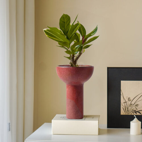 2x 15x19.5cm Ornament Minimalist Nordic Versatile Ceramic Vase Modern Luxury Decorative - Image 4