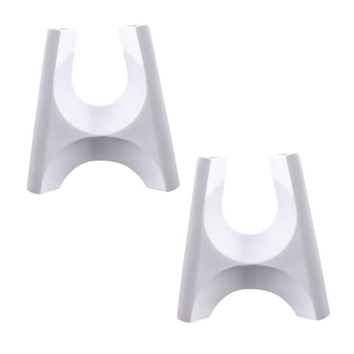 2x 31x32cm Ornament Modern Minimalist Bottle Holder Cylindrical Stand Plant Pots