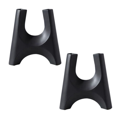 2x 42x39cm Ornament Modern Minimalist Bottle Holder Cylindrical Stand Plant Pots