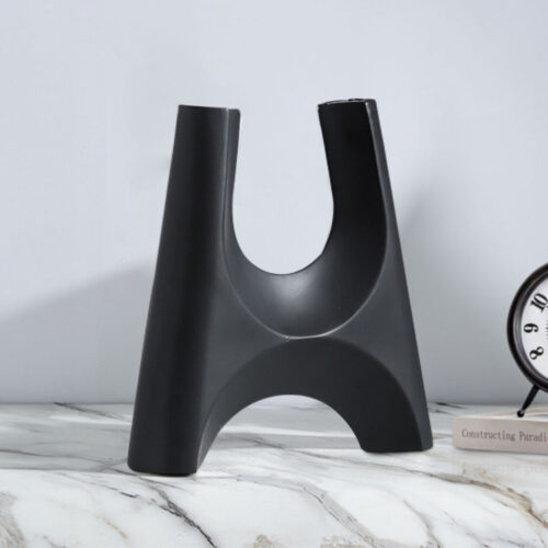 2x 42x39cm Ornament Modern Minimalist Bottle Holder Cylindrical Stand Plant Pots - Image 6