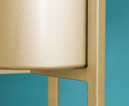 4x 30CM Gold Metal Plant Stand with Flower Pot Holder Corner Shelf Rack Display - Image 6