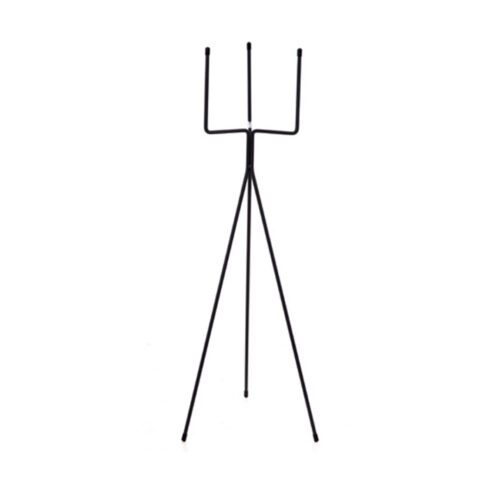 2x 80cm Tripod Flower Pot Plant Stand with White Flowerpot Holder Rack Indoor Display - Image 4