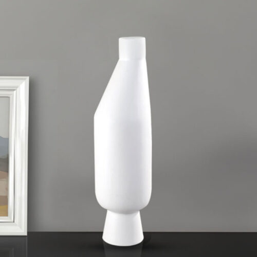 2x 14x52cm Ornament Modern Minimalist Vase Decorative with Narrow tops Wider rounded Body - Image 6