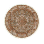 120cm Mandala Pattern Circle Area Rugs for Living Room Lounge Anti-slip Doormat Decor