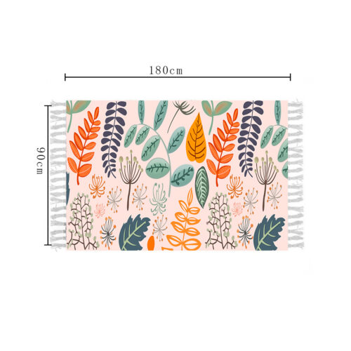 90cm Soft cotton woven handmadeArea rugs for living room bedroom Decor - Image 2