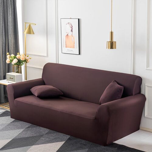 1-Seater Coffee Sofa Cover Couch Protector High Stretch Lounge Slipcover Decor - Image 3