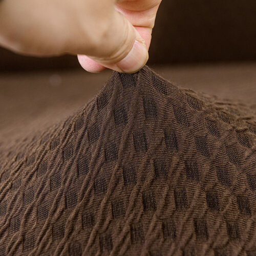 3-Seater Coffee Sofa Cover Stretch Ruffled Skirt Couch Protector Lounge Slipcover - Image 6