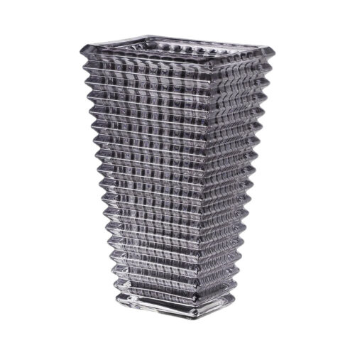 22cm Modern Gray Ceramic Glass Vase Decor