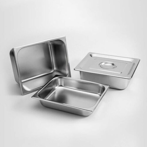 Gastronorm GN Pan Full Size 1/2 GN Pan 6.5cm Deep Stainless Steel Tray - Image 6