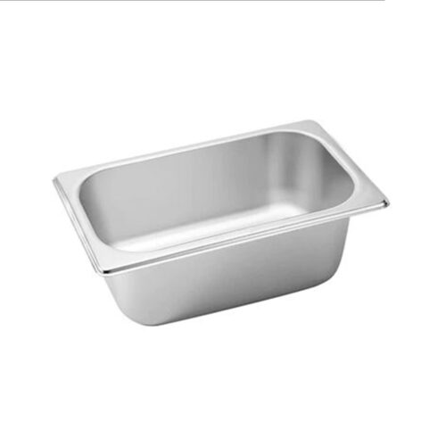Gastronorm GN Pan Full Size 1/3 GN Pan 10cm Deep Stainless Steel Tray