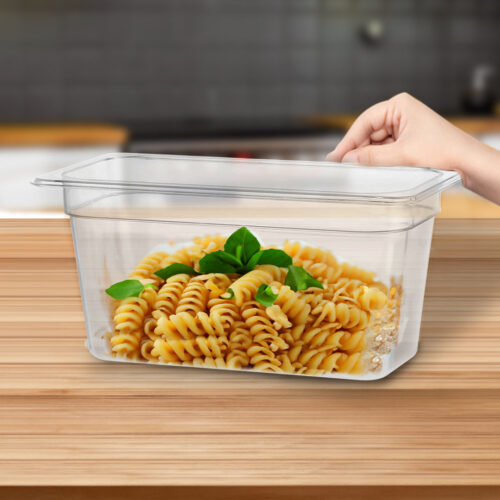150mm Clear Gastronorm GN Pan 1/3 Food Tray Storage - Image 4