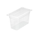 200mm Clear Gastronorm GN Pan 1/3 Food Tray Storage