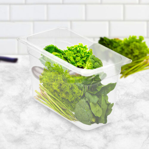 200mm Clear Gastronorm GN Pan 1/3 Food Tray Storage - Image 3