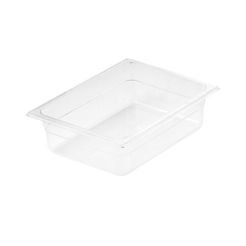 150mm Clear Gastronorm GN Pan 1/2 Food Tray Storage