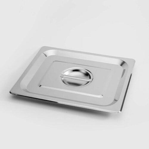 Gastronorm GN Pan Full Size 1/2 GN Pan 20cm Deep Stainless Steel Tray with Lid - Image 4