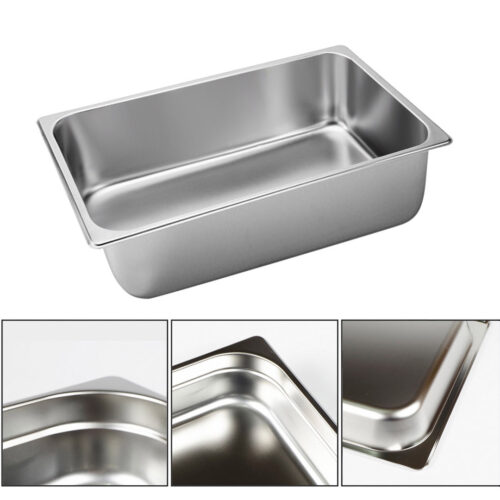 Gastronorm GN Pan Full Size 1/1 GN Pan 20cm Deep Stainless Steel Tray - Image 3