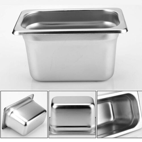Gastronorm GN Pan Full Size 1/1 GN Pan 20cm Deep Stainless Steel Tray with Lid - Image 7