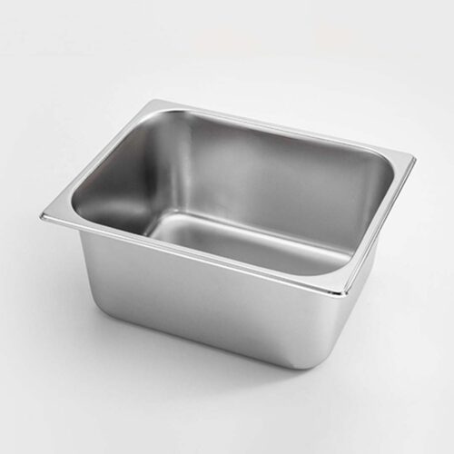 4x Gastronorm GN Pan Full Size 1/2 GN Pan 15cm Deep Stainless Steel Tray - Image 4