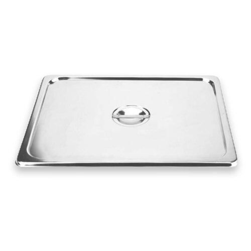 12x Gastronorm GN Pan Lid Full Size 1/1 Stainless Steel Tray Top Cover - Image 5