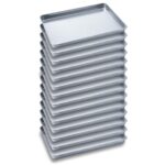 14x Aluminium Oven Baking Pan Cooking Tray for Baker Gastronorm 60*40*5cm
