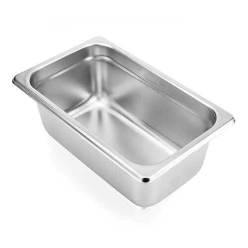 12x Gastronorm GN Pan Full Size 1/1 GN Pan 20cm Deep Stainless Steel Tray - Image 3