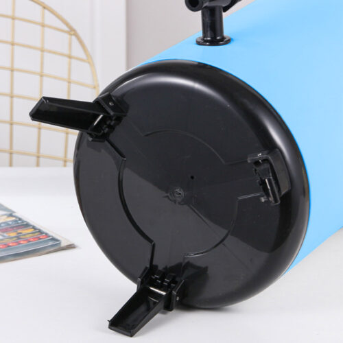 8L Stainless Steel Insulated Drink Barrel Hot Cold Beverage Dispenser with Faucet Blue - Image 5