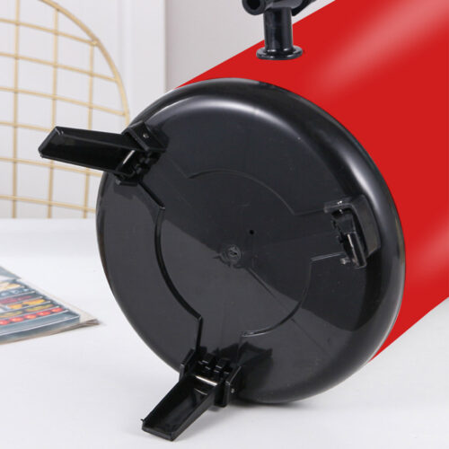 8L Stainless Steel Insulated Drink Barrel Hot Cold Beverage Dispenser with Faucet Red - Image 5