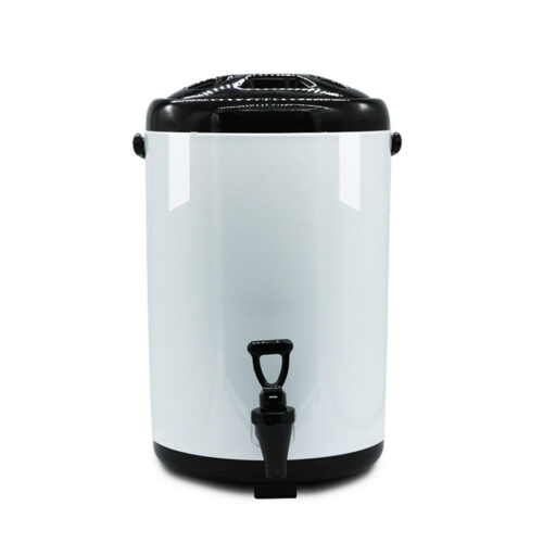 10L Stainless Steel Insulated Drink Barrel Hot Cold Beverage Dispenser with Faucet White - Image 5