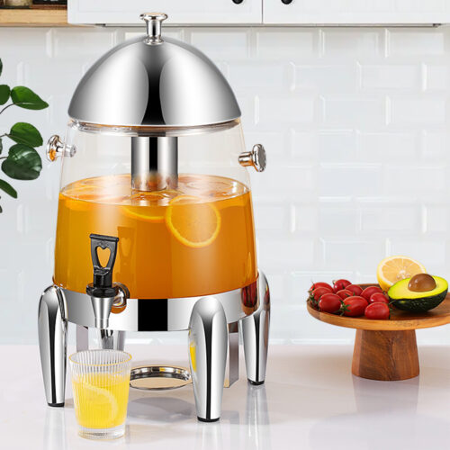Stainless Steel 12L Beverage Dispenser Hot Cold Juice Water Tea Chafer Urn Buffet Drink Container Jug - Image 3