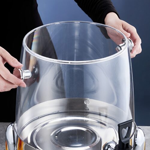 Stainless Steel 12L Beverage Dispenser Hot Cold Juice Water Tea Chafer Urn Buffet Drink Container Jug - Image 9
