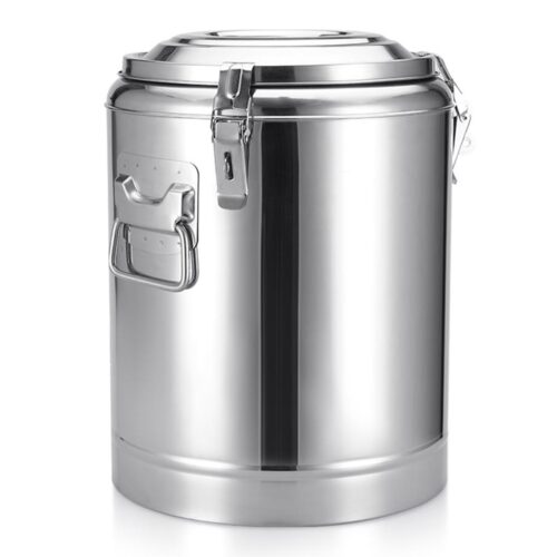 2x 22L Stainless Steel Insulated Stock Pot Hot Cold Beverage Container - Image 5