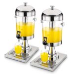2x Single 8L Juicer Water Milk Coffee Pump Beverage Drinking Utensils