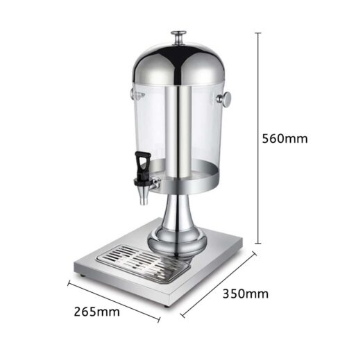 2x Single 8L Juicer Water Milk Coffee Pump Beverage Drinking Utensils - Image 5