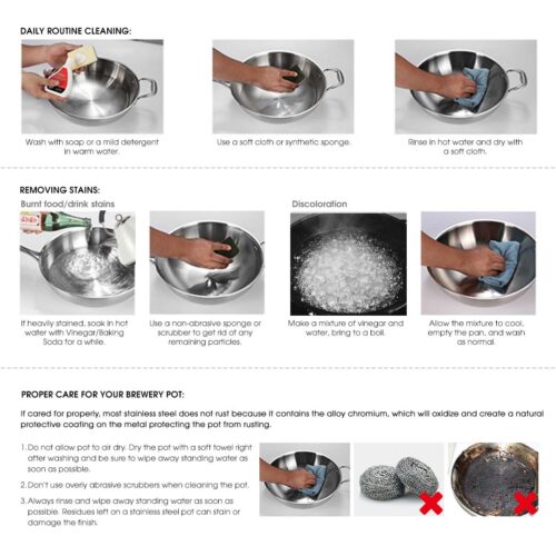 2x 35L Stainless Steel Insulated Stock Pot Dispenser Hot Cold Beverage Container with Tap - Image 10