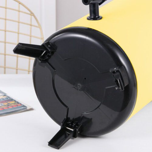 4x 16L Stainless Steel Insulated Drink Barrel Hot Cold Beverage Dispenser with Faucet Yellow - Image 5