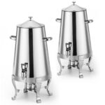 2x Stainless Steel 13L Juicer Water Milk Coffee Pump Beverage Drinking Utensils