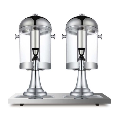 2x Dual 8L Juicer Water Milk Coffee Pump Beverage Drinking Utensils - Image 2