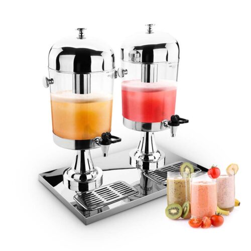 2x Dual 8L Juicer Water Milk Coffee Pump Beverage Drinking Utensils - Image 9