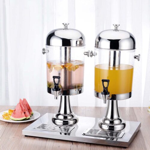 2x Dual 8L Juicer Water Milk Coffee Pump Beverage Drinking Utensils - Image 10